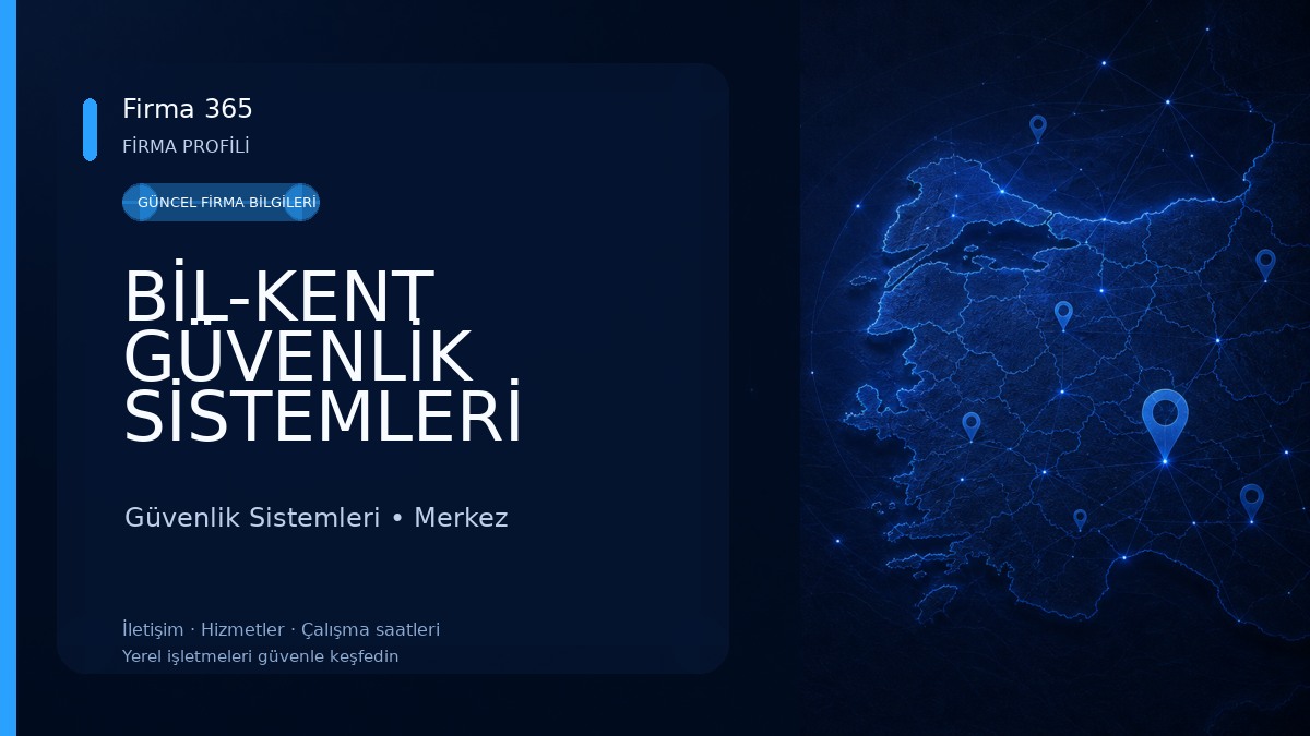 BİL-KENT GÜVENLİK SİSTEMLERİ APPLE SERVİSİ Güvenlik Sistemleri