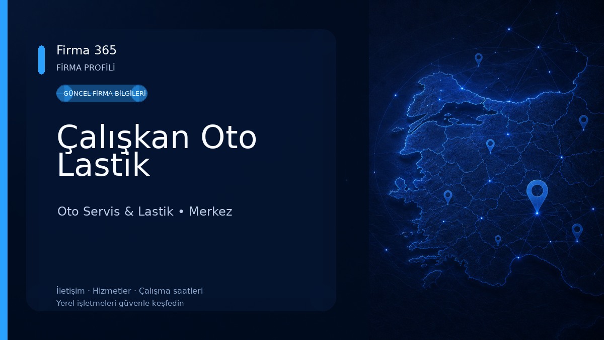 Çalışkan Oto Lastik Oto Servis & Lastik