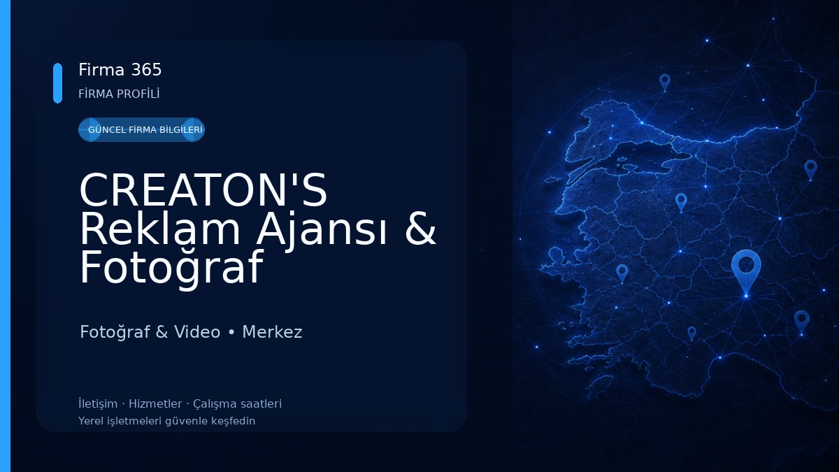 CREATON'S Reklam Ajansı & Fotoğraf Stüdyosu 