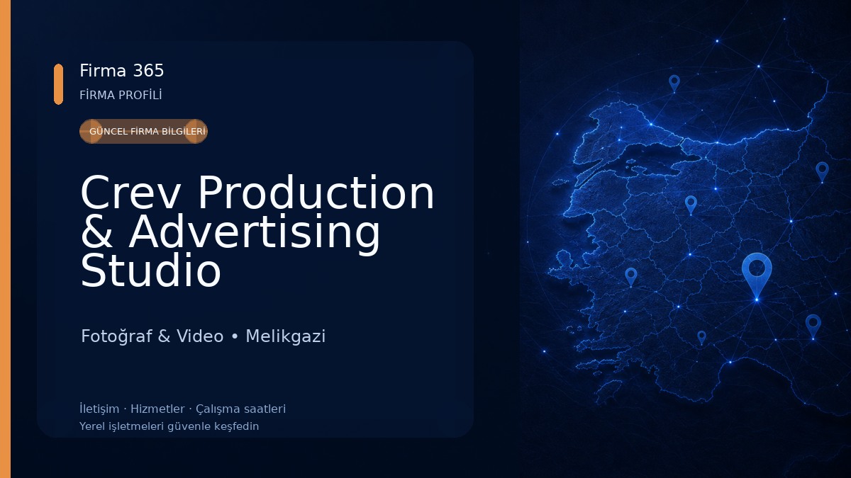Crev Production & Advertising Studio Fotoğraf & Video