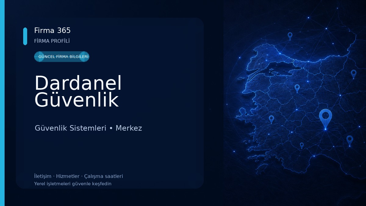 Dardanel Güvenlik Güvenlik Sistemleri