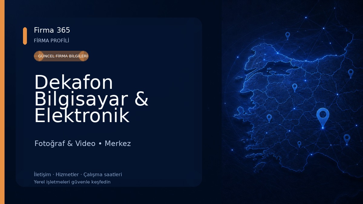 Dekafon Bilgisayar & Elektronik 