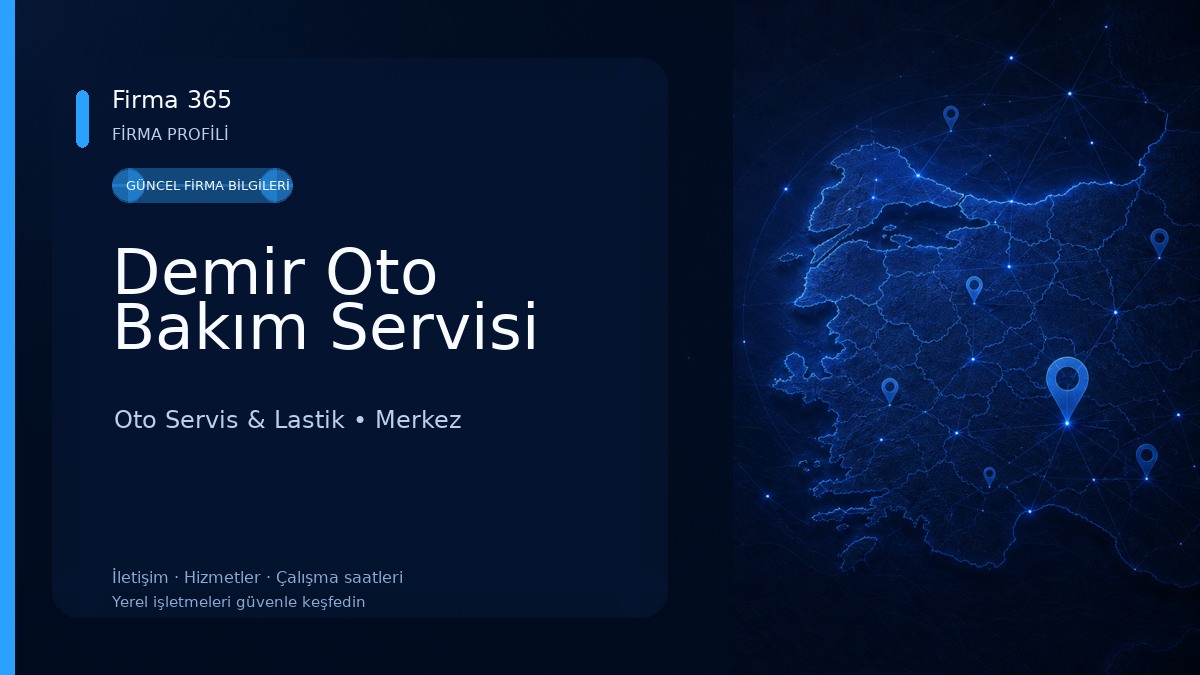 Demir Oto Bakım Servisi