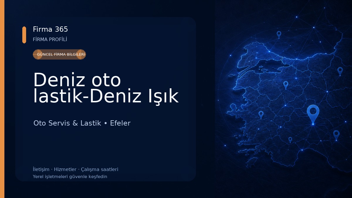 Deniz oto lastik-Deniz Işık Oto Servis & Lastik