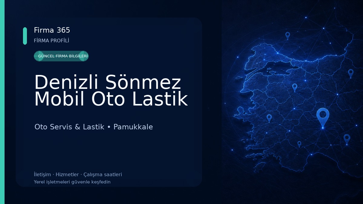 Denizli Sönmez Mobil Oto Lastik 