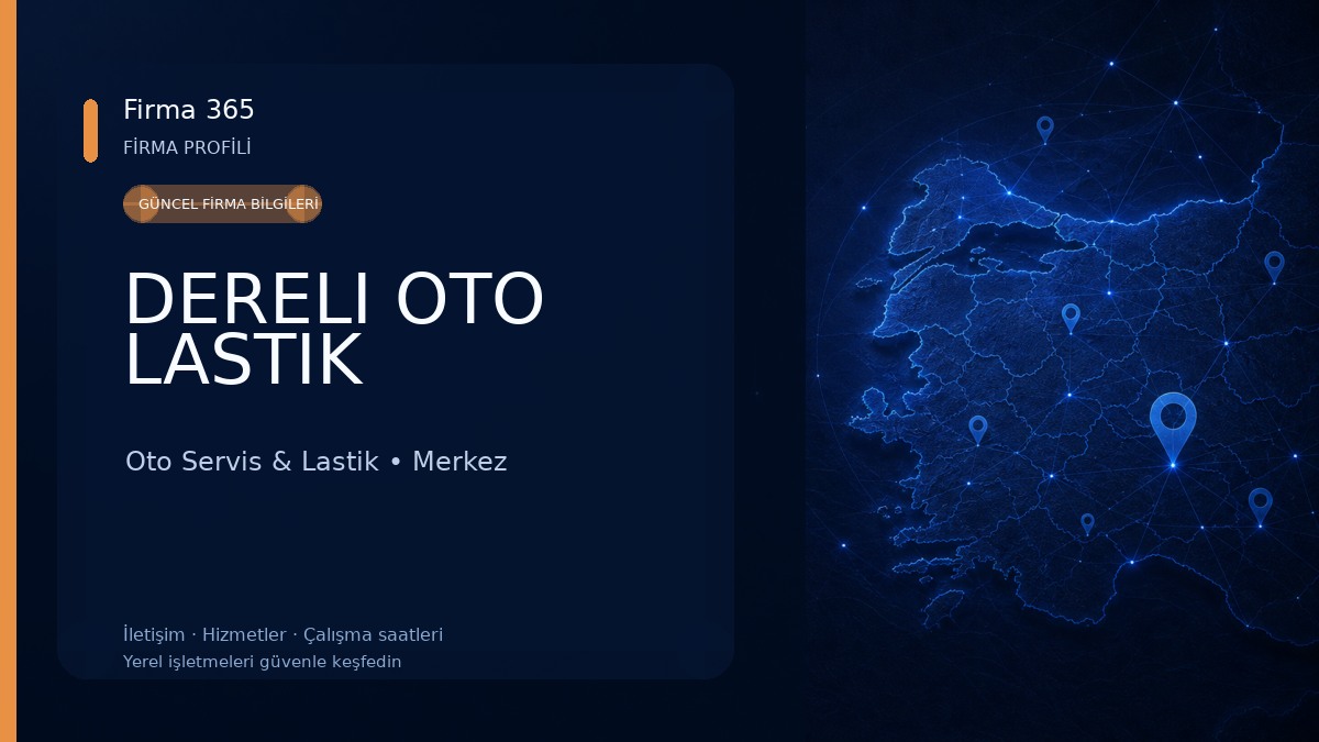 DERELI OTO LASTIK Oto Servis & Lastik