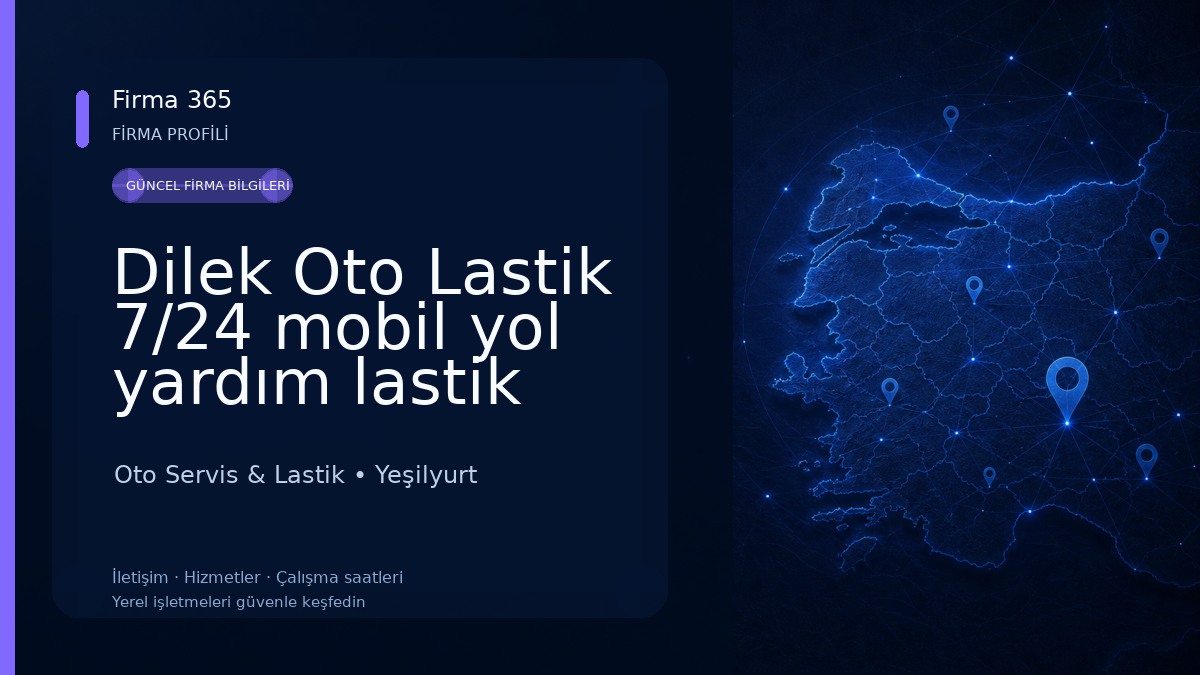 Dilek Oto Lastik 7/24 mobil yol yardım lastik tamiri ve değişimi Oto Servis & Lastik