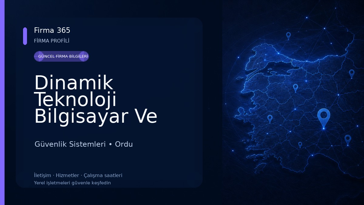 Dinamik Teknoloji Bilgisayar Ve Güvenlik Sistemleri Güvenlik Sistemleri