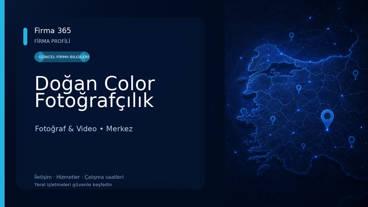 Doğan Color Fotoğrafçılık Fotoğraf & Video