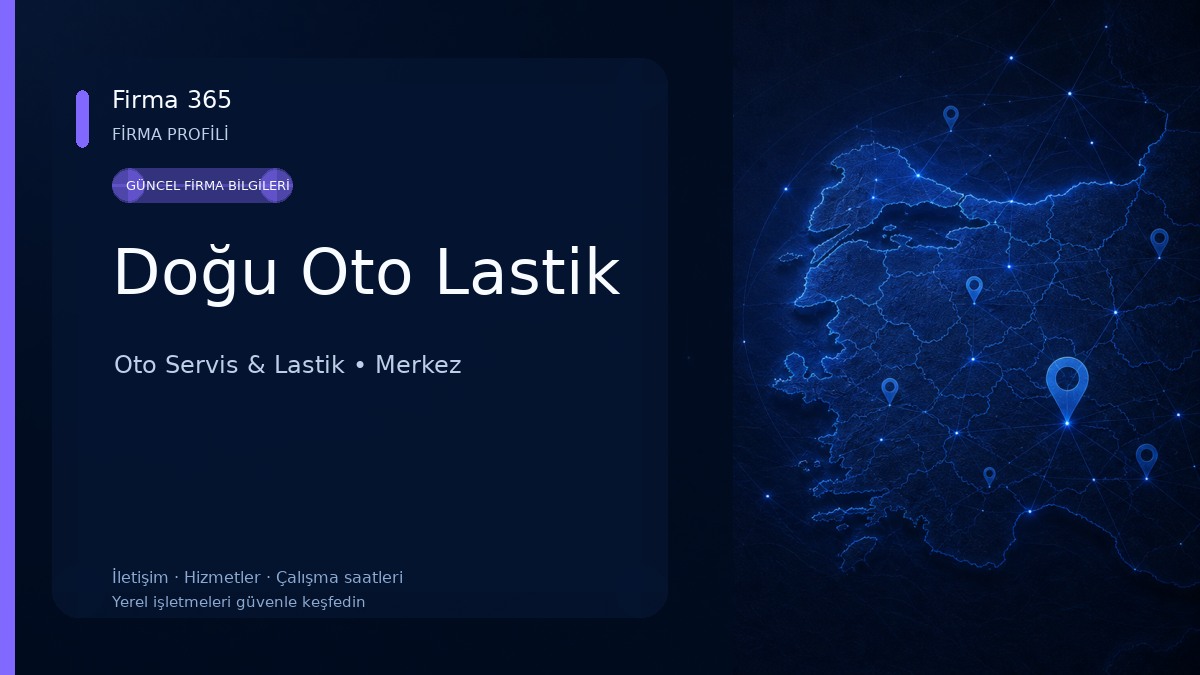 Doğu Oto Lastik Oto Servis & Lastik