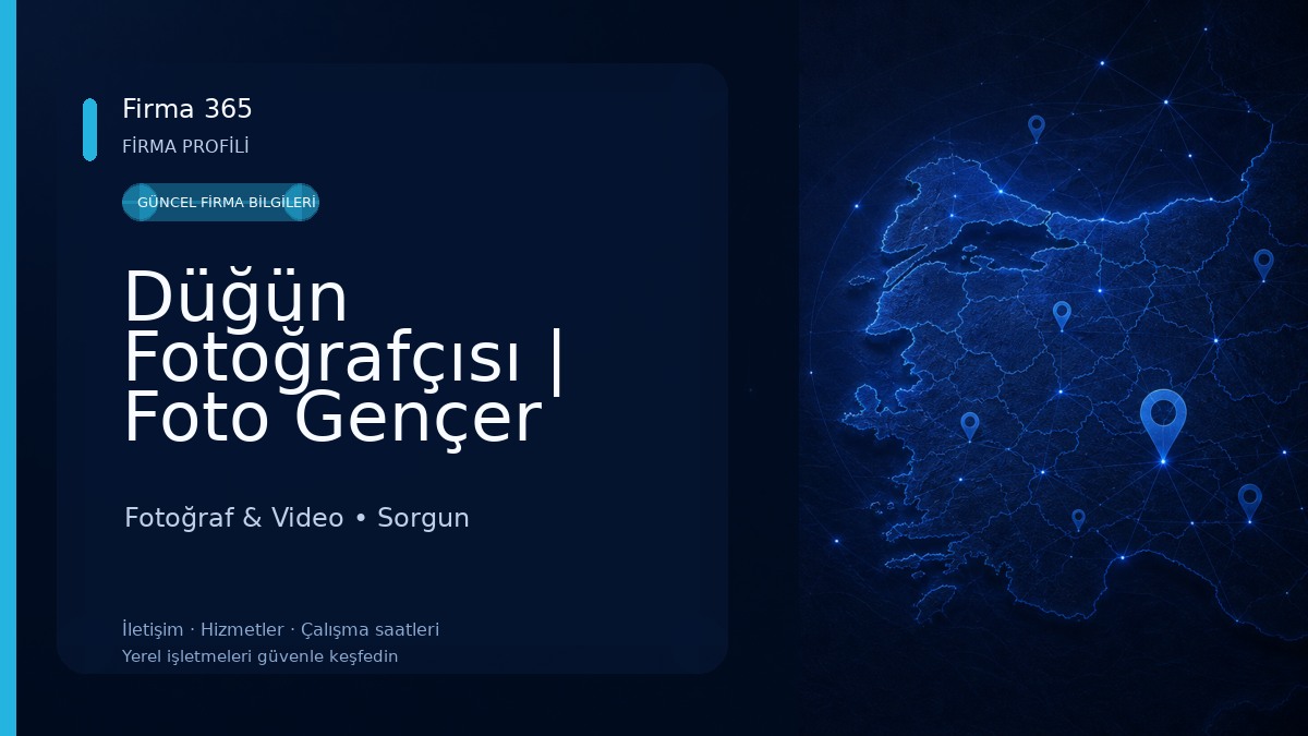 Düğün Fotoğrafçısı | Foto Gençer Fotoğraf & Video