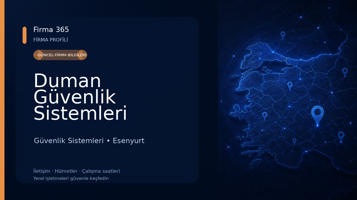 Duman Güvenlik Sistemleri
