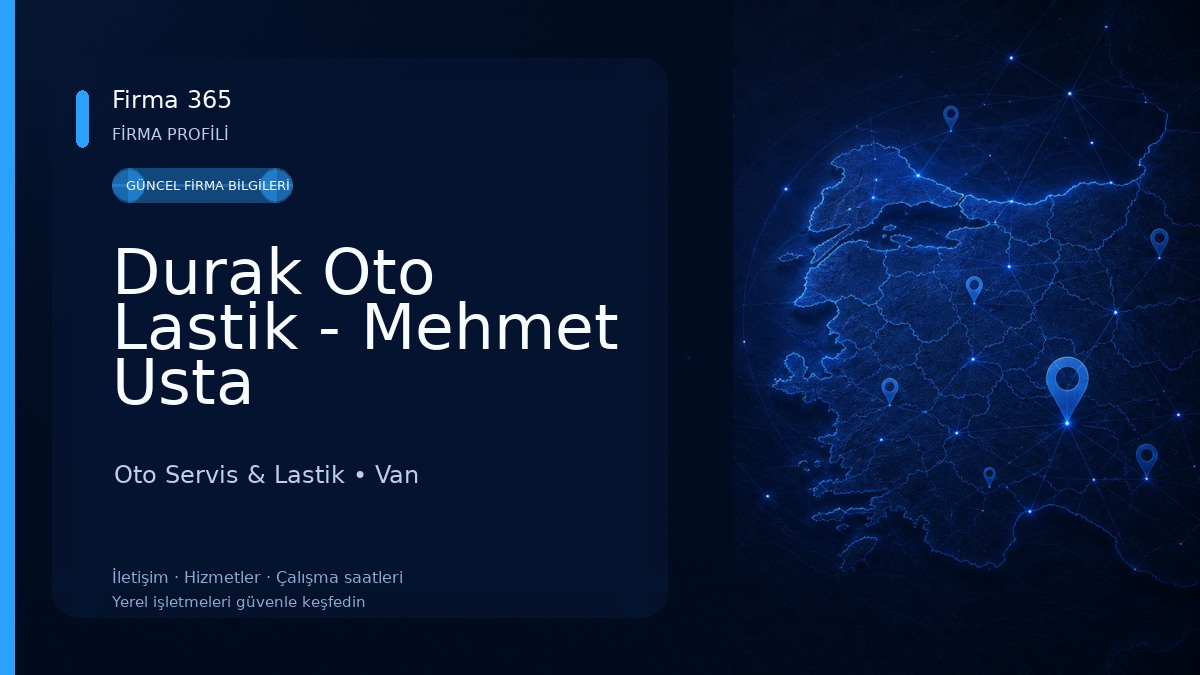 Durak Oto Lastik - Mehmet Usta 