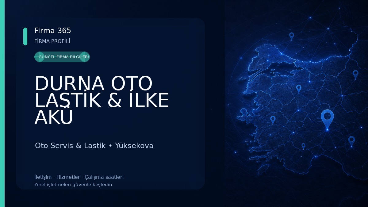 DURNA OTO LASTİK & İLKE AKÜ Oto Servis & Lastik