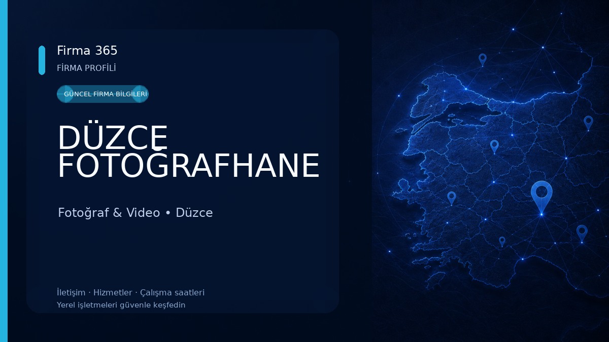 DÜZCE FOTOĞRAFHANE Fotoğraf & Video