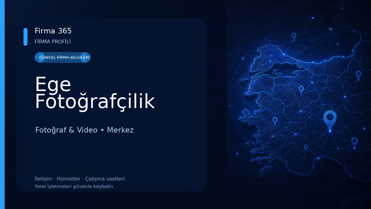 Ege Fotoğrafçilik