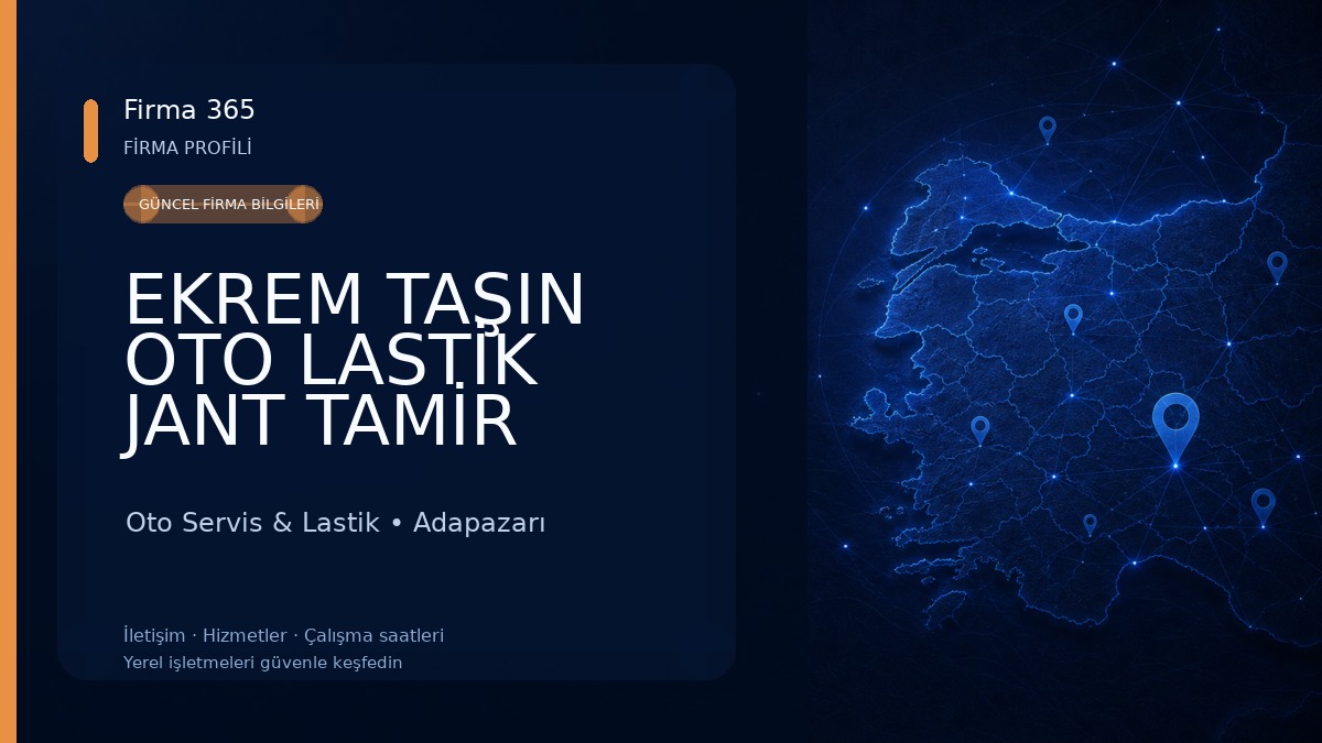 EKREM TAŞIN OTO LASTİK JANT TAMİR SERVİSİ Oto Servis & Lastik