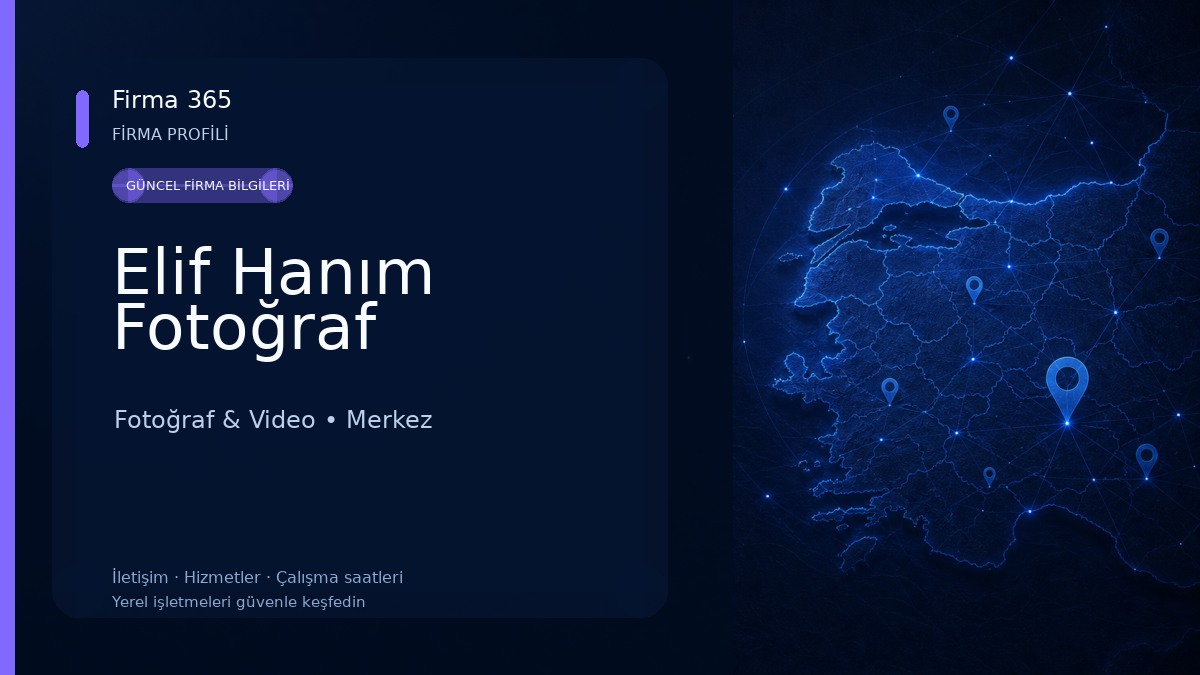 Elif Hanım Fotoğraf Fotoğraf & Video