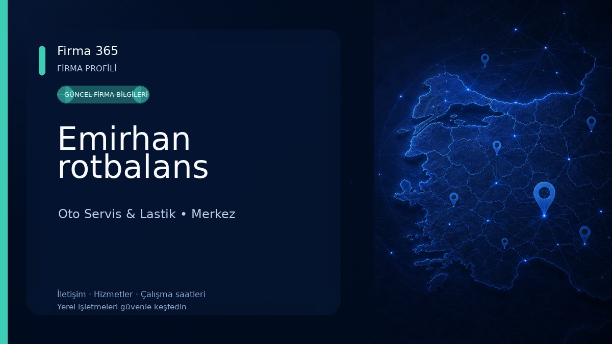 Emirhan rotbalans