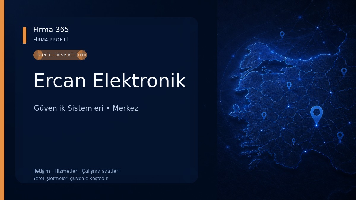 Ercan Elektronik Güvenlik Sistemleri