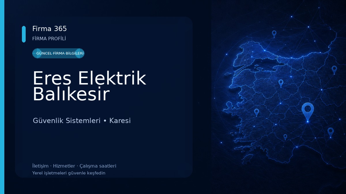 Eres Elektrik Balıkesir