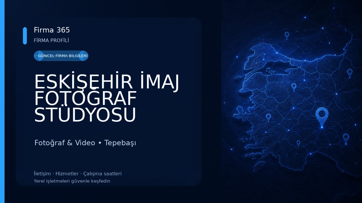 ESKİŞEHİR İMAJ FOTOĞRAF STÜDYOSU Fotoğraf & Video
