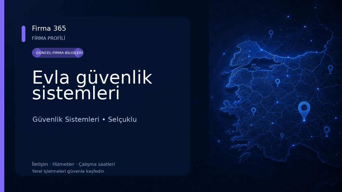 Evla güvenlik sistemleri