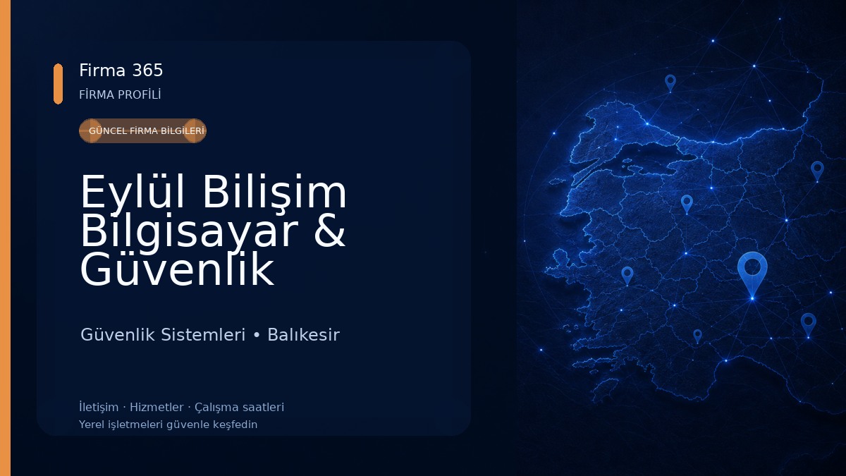 Eylül Bilişim Bilgisayar & Güvenlik Sistemleri