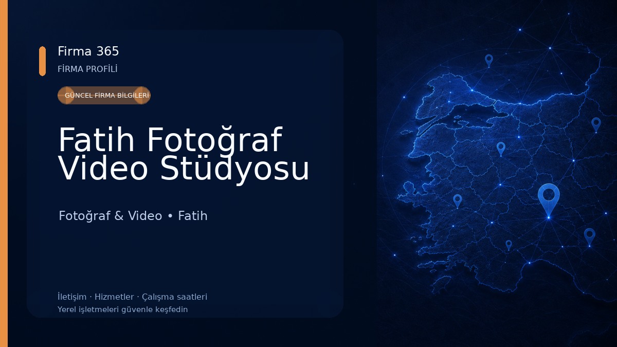Fatih Fotoğraf Video Stüdyosu Fotoğraf & Video