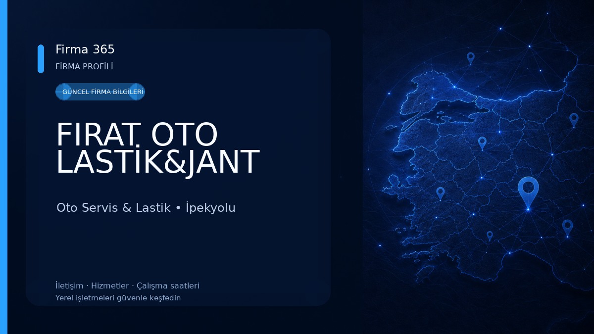 FIRAT OTO LASTİK&JANT Oto Servis & Lastik
