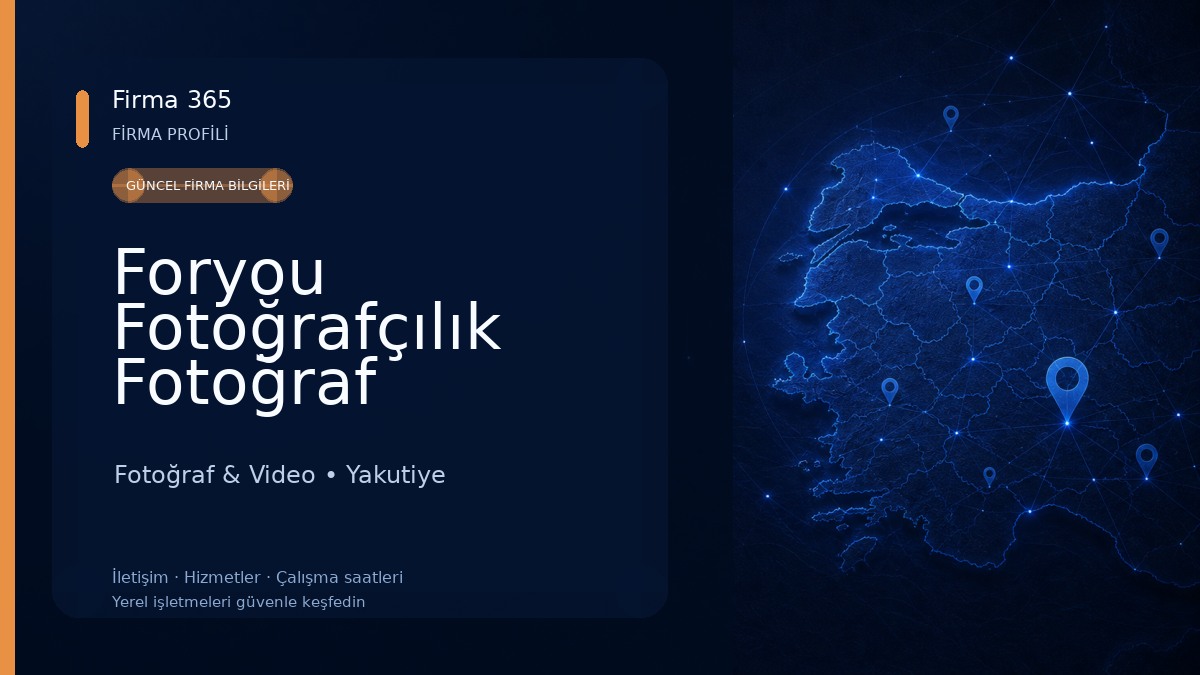 Foryou Fotoğrafçılık Fotoğraf Fabrikam Fotoğraf & Video