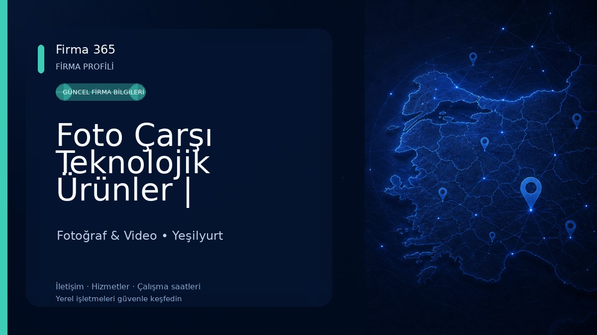 Foto Çarşı Teknolojik Ürünler | Fotoğrafçılık Ekipmanları