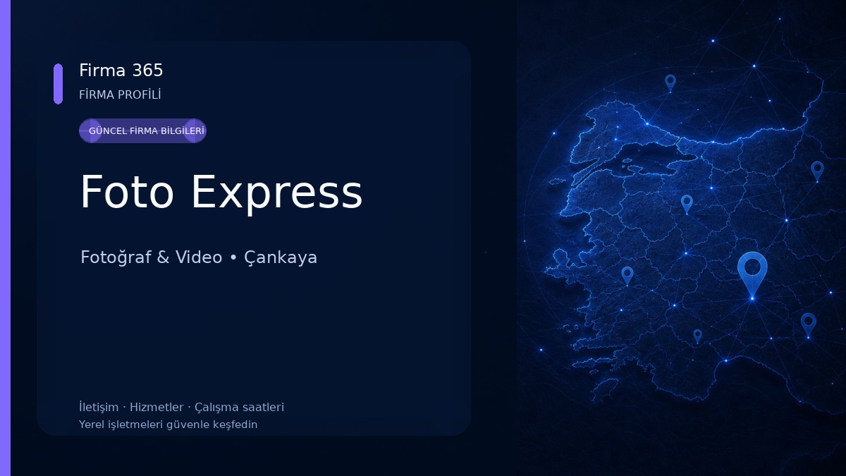 Foto Express Fotoğraf & Video