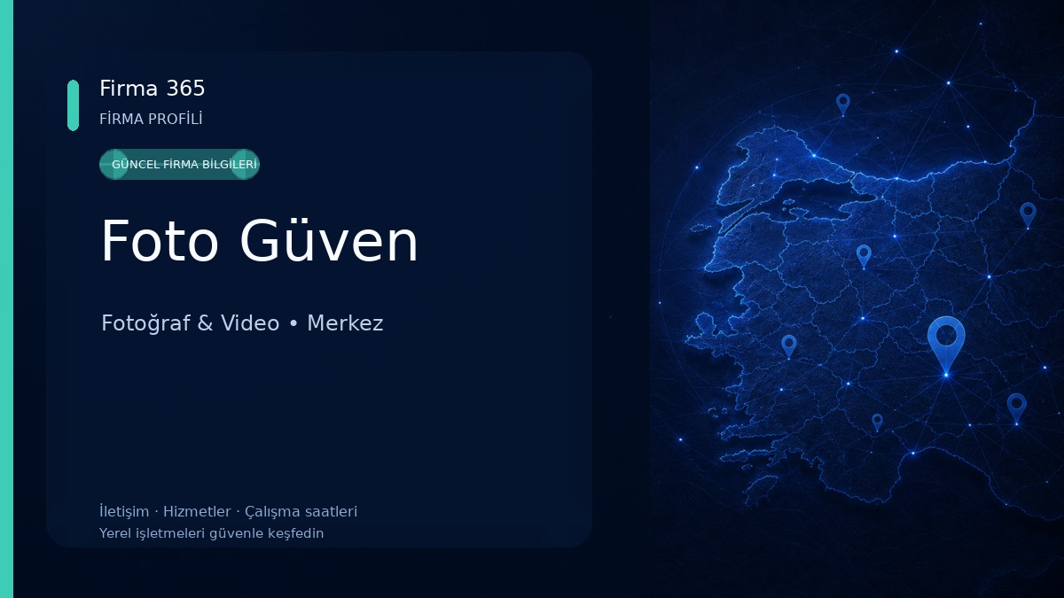 Foto Güven Fotoğraf & Video