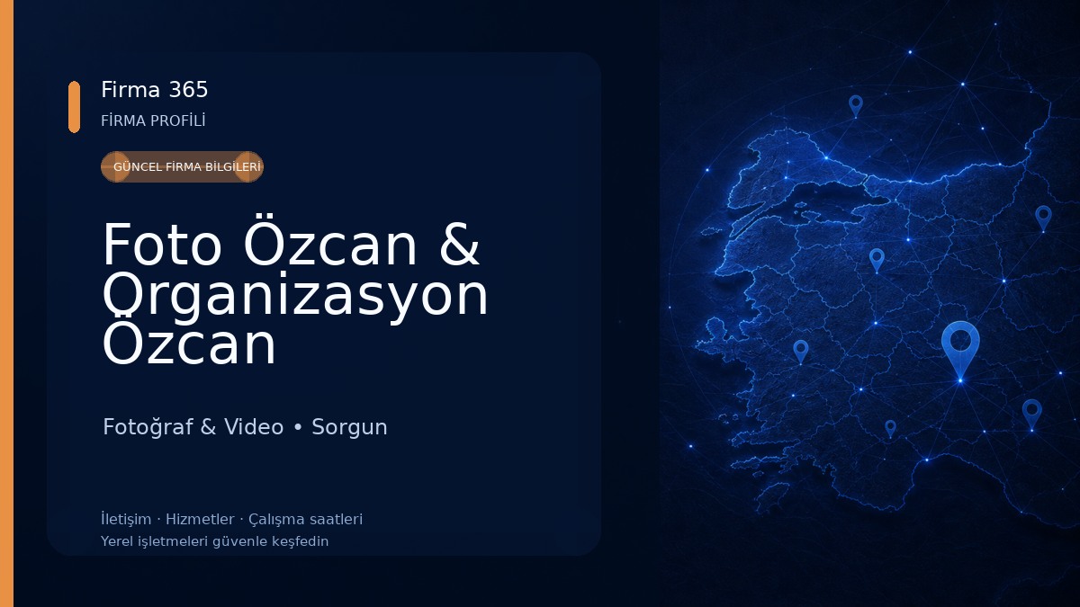 Foto Özcan & Organizasyon Özcan