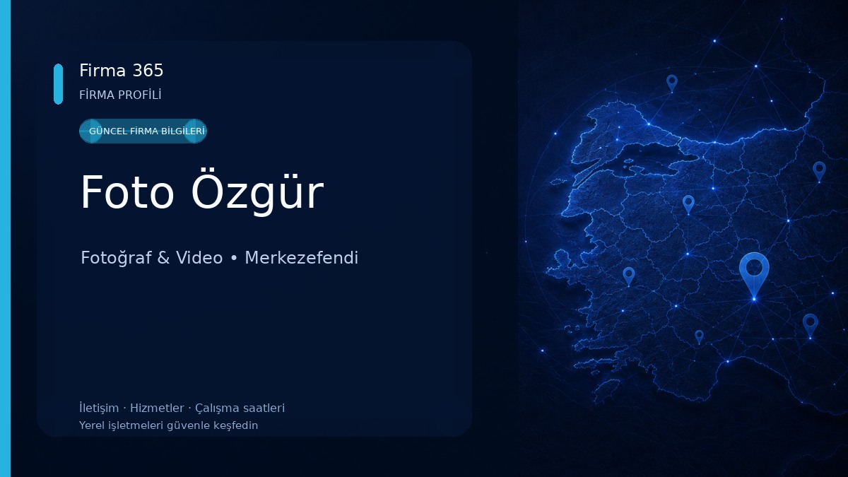 Foto Özgür Fotoğraf & Video