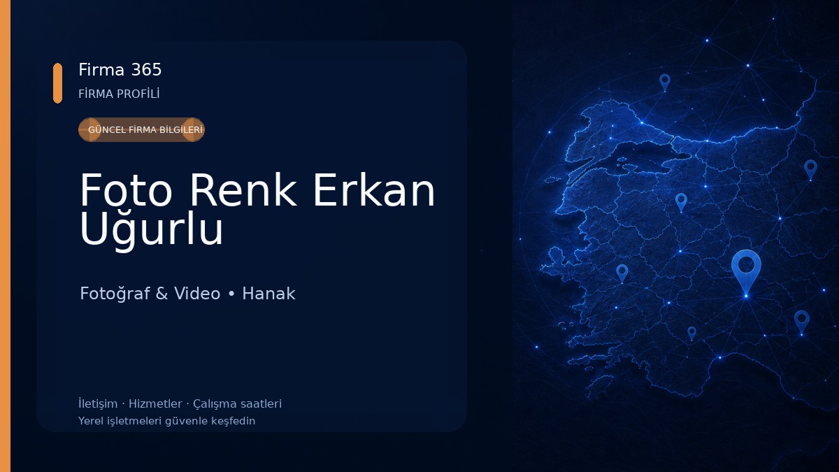 Foto Renk Erkan Uğurlu Fotoğraf & Video