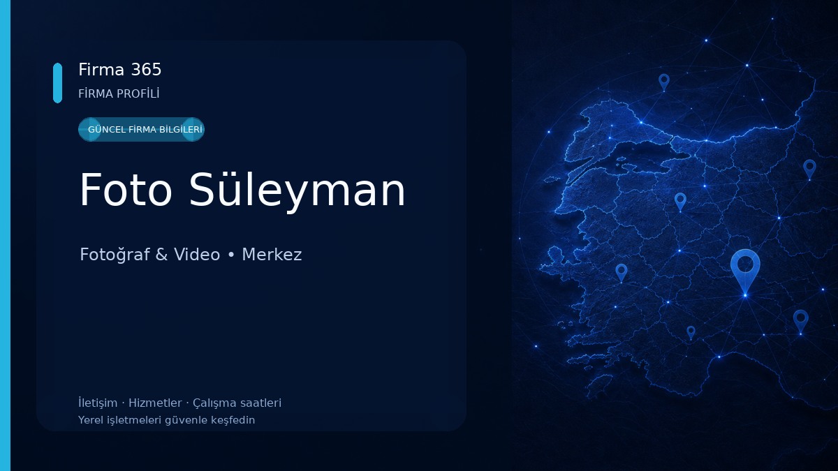 Foto Süleyman
