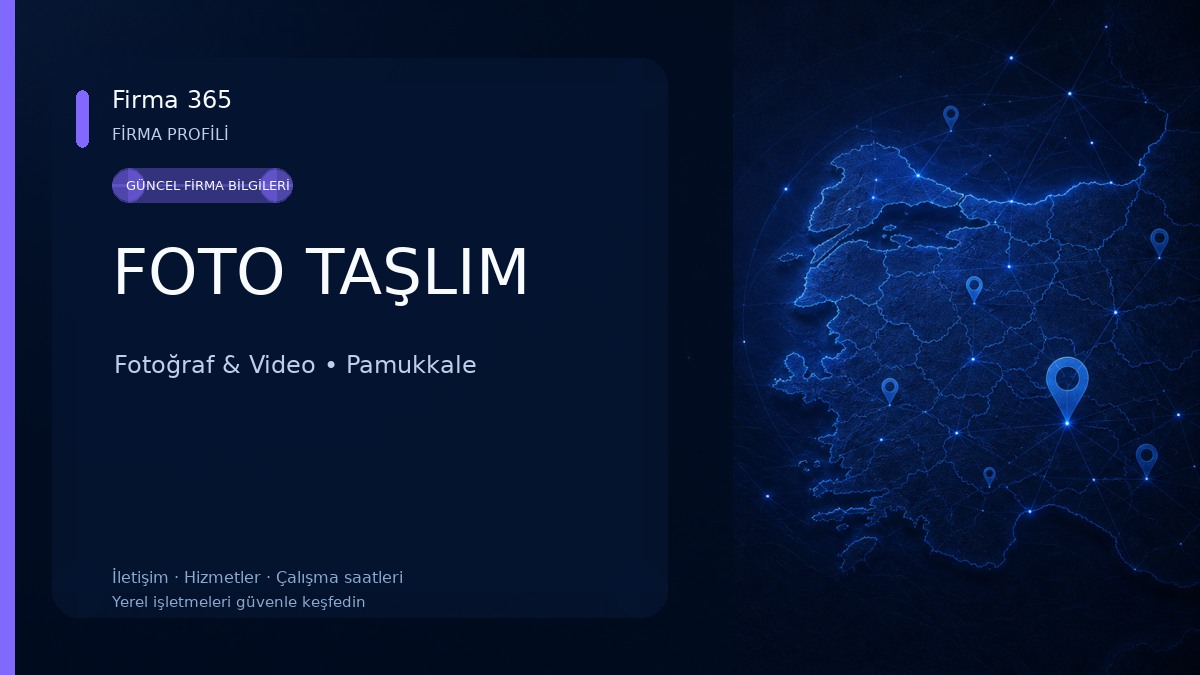 FOTO TAŞLIM Fotoğraf & Video