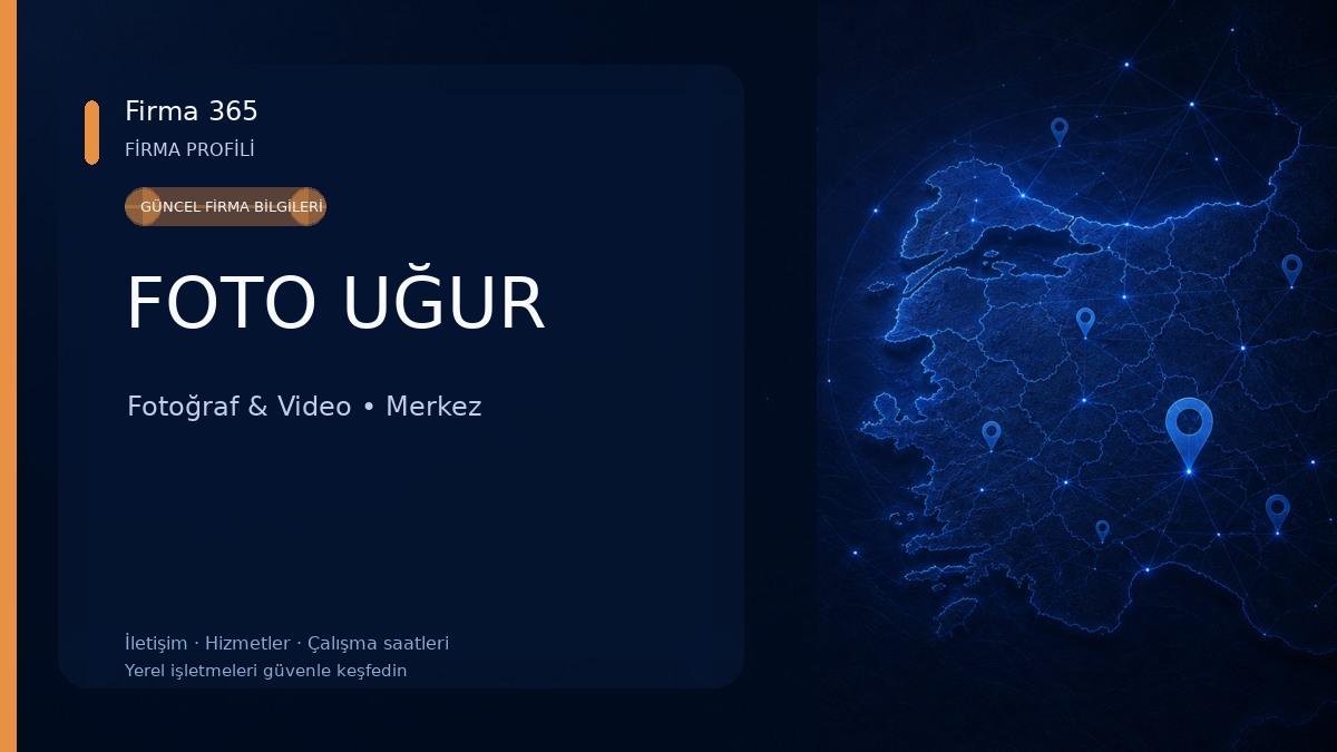 FOTO UĞUR Fotoğraf & Video