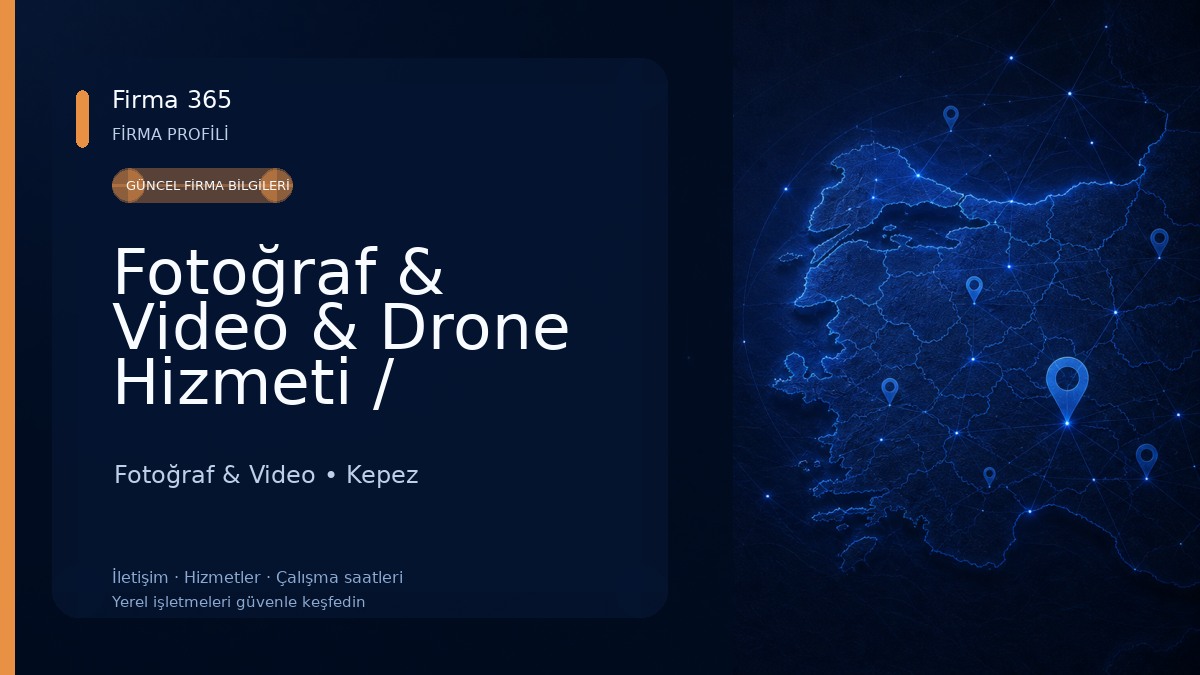 Fotoğraf & Video & Drone Hizmeti / Antalya (Sosyal Medya) Fotoğraf & Video