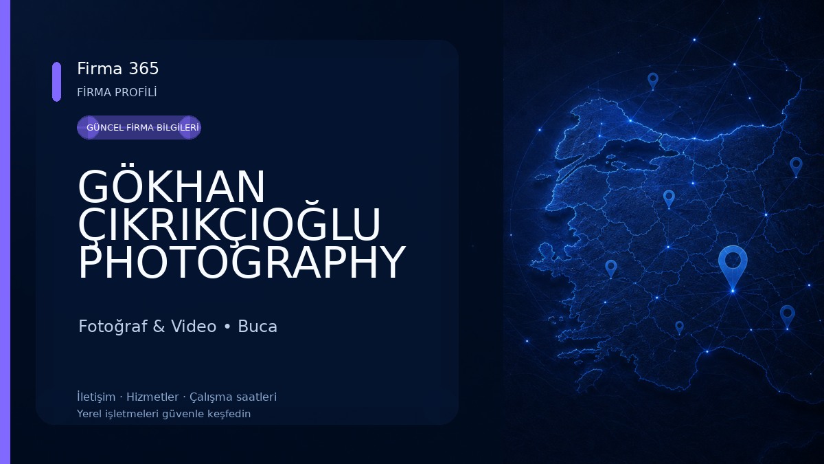 GÖKHAN ÇIKRIKÇIOĞLU PHOTOGRAPHY Fotoğraf & Video