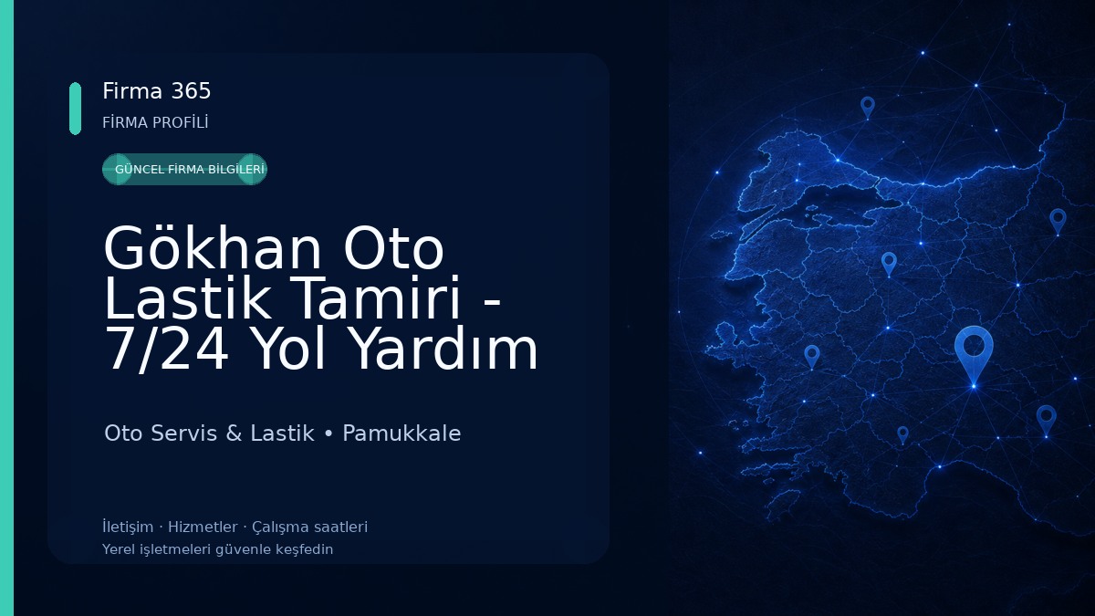 Gökhan Oto Lastik Tamiri - 7/24 Yol Yardım