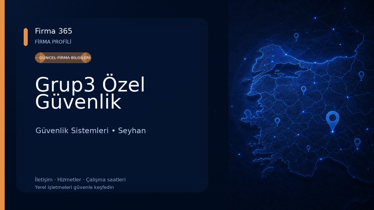 Grup3 Özel Güvenlik Güvenlik Sistemleri