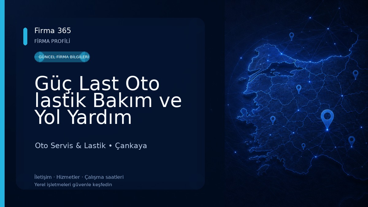 Güç Last Oto lastik Bakım ve Yol Yardım Oto Servis & Lastik