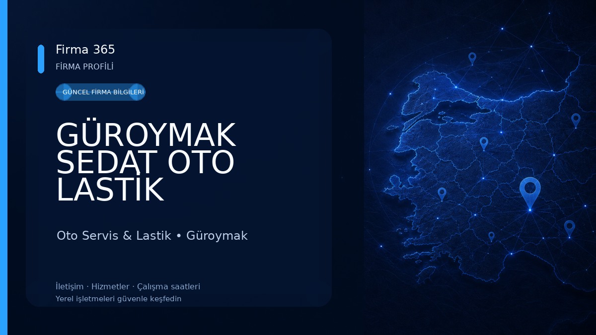 GÜROYMAK SEDAT OTO LASTİK 