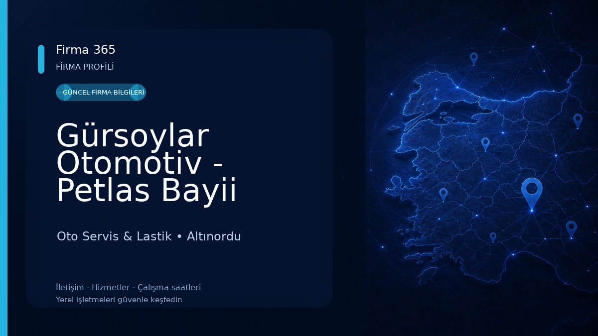 Gürsoylar Otomotiv - Petlas Bayii Oto Servis & Lastik