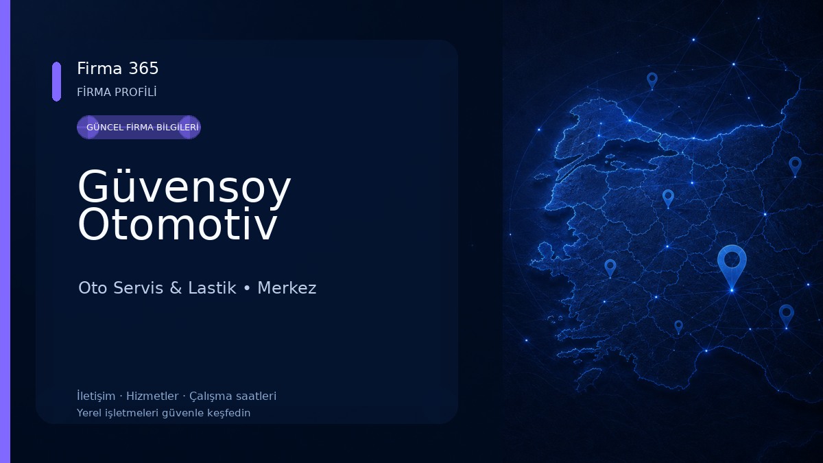 Güvensoy Otomotiv Oto Servis & Lastik
