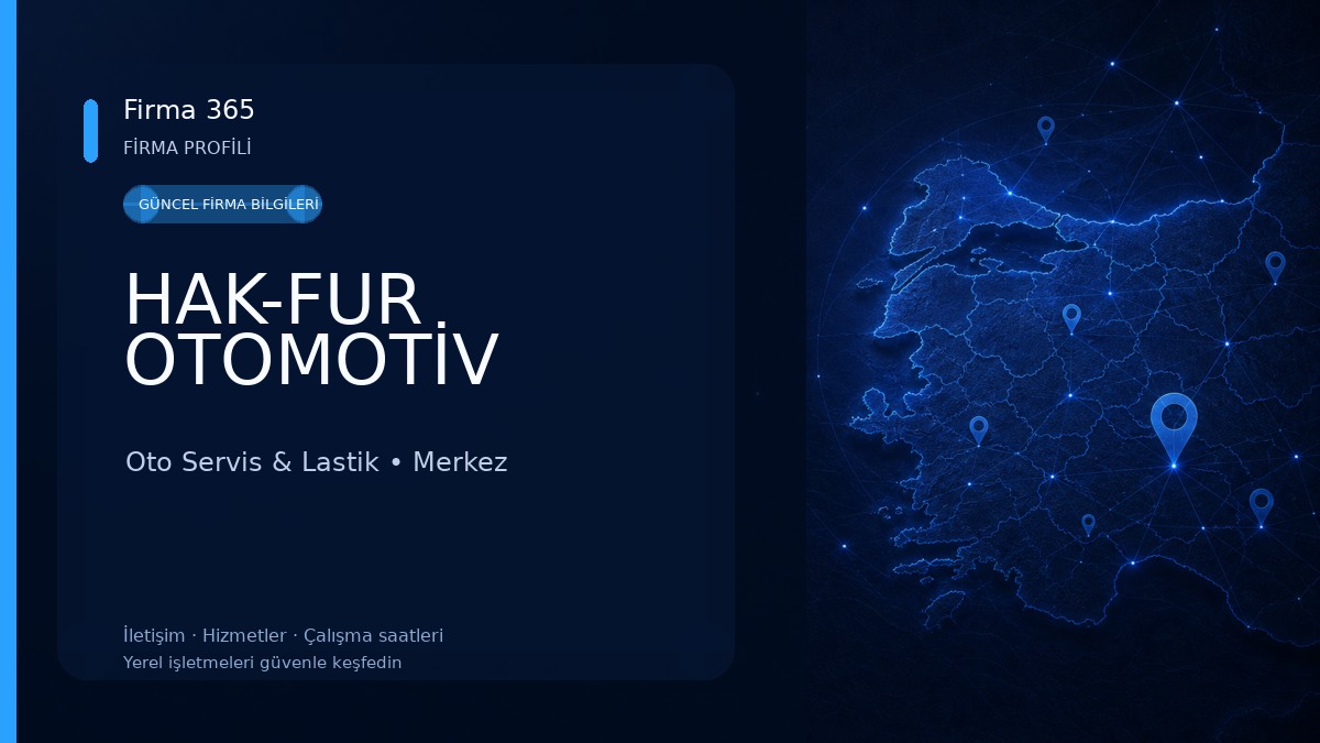 HAK-FUR OTOMOTİV Oto Servis & Lastik