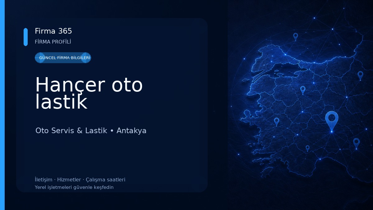 Hançer oto lastik